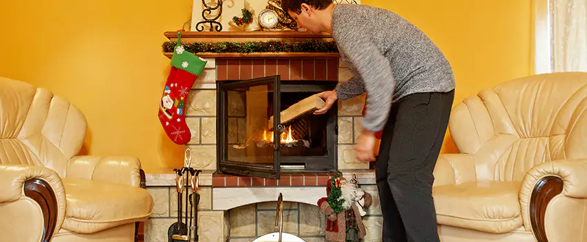 Gas to Wood-Burning Fireplace Conversion Services in Manorville, New York
