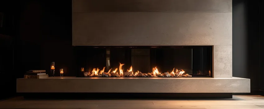 Gas Fireplace Ember Bed Design Services in Manorville, New York