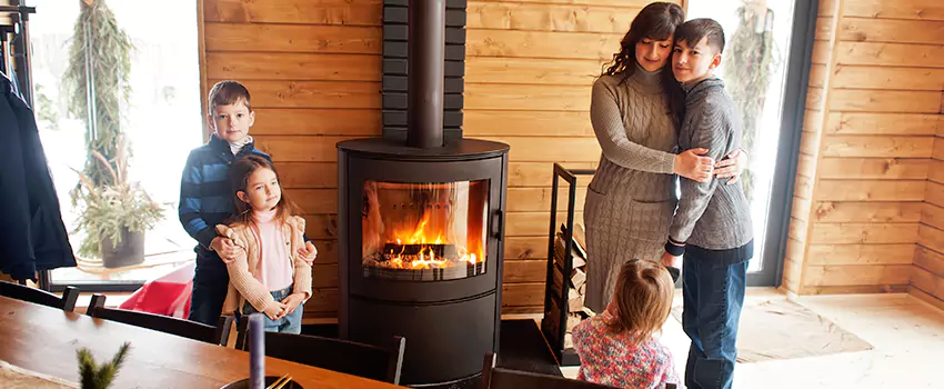 Morso Cast Iron Fireplace Insert Installation in Manorville, New York