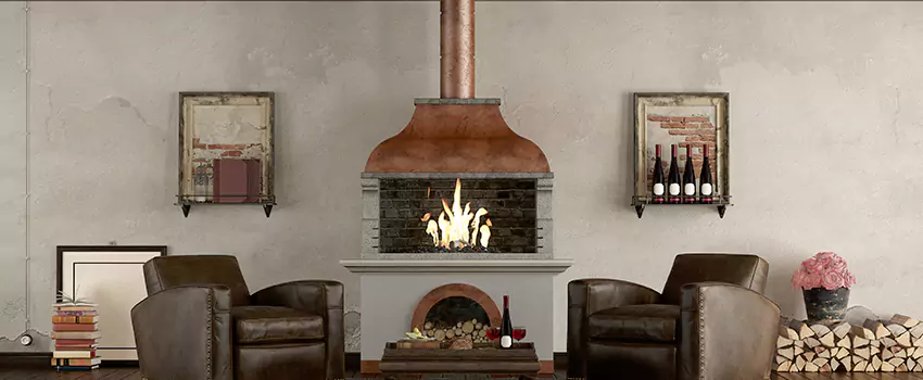 Thelin Hearth Products Providence Pellet Insert Fireplace Installation in Manorville, NY